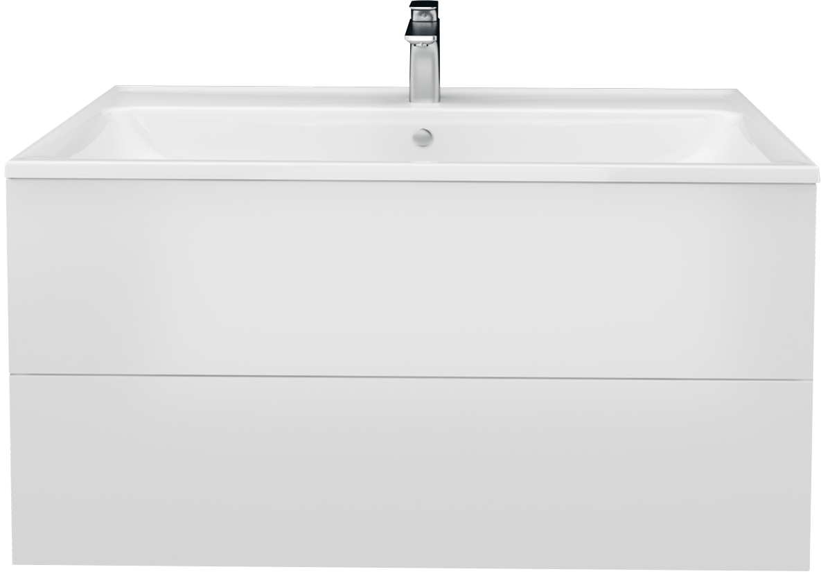 

Тумба с раковиной Marka One Elena 80 push