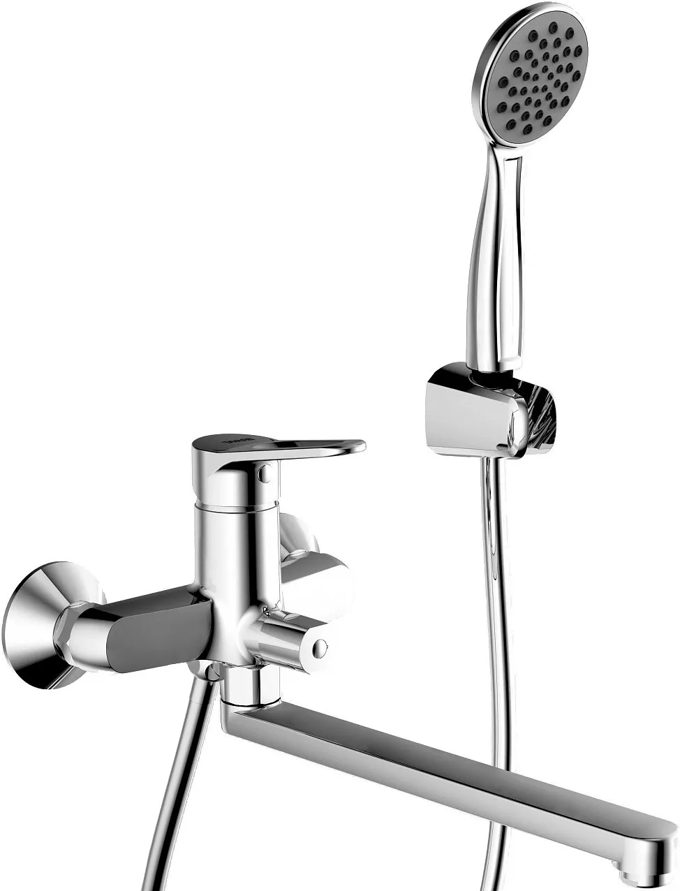 

Смеситель для ванны Bravat Eco F6111147C-LB хром