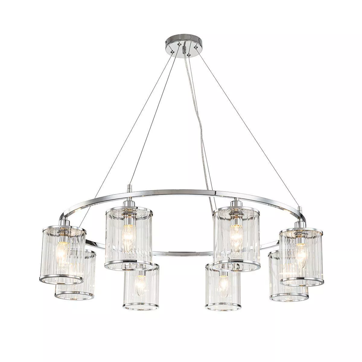 

Подвесная люстра Indigo Dante 13022/8P Chrome V000408