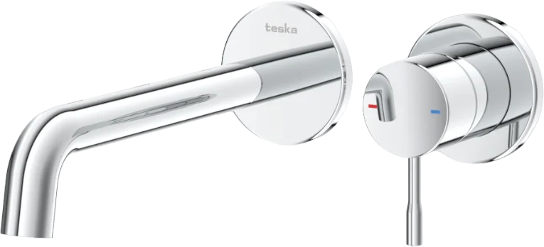 

Смеситель для раковины Teska Atlas E5706 С ВНУТРЕННЕЙ ЧАСТЬЮ, хром