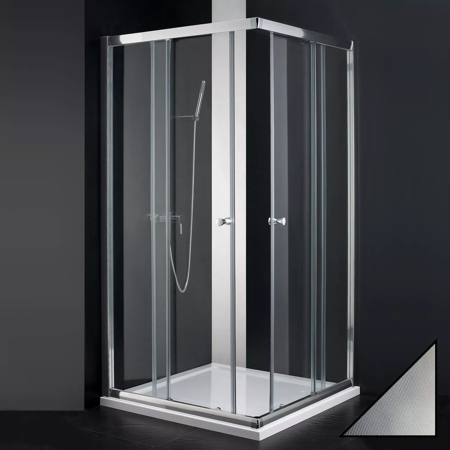 

Душевой уголок Cezares ANIMA 100x100 см (ANIMA-W-A-2-100-P-Cr)