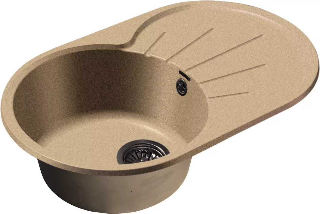 

Мойка кухонная GranFest Rondo GF-R750 L песок