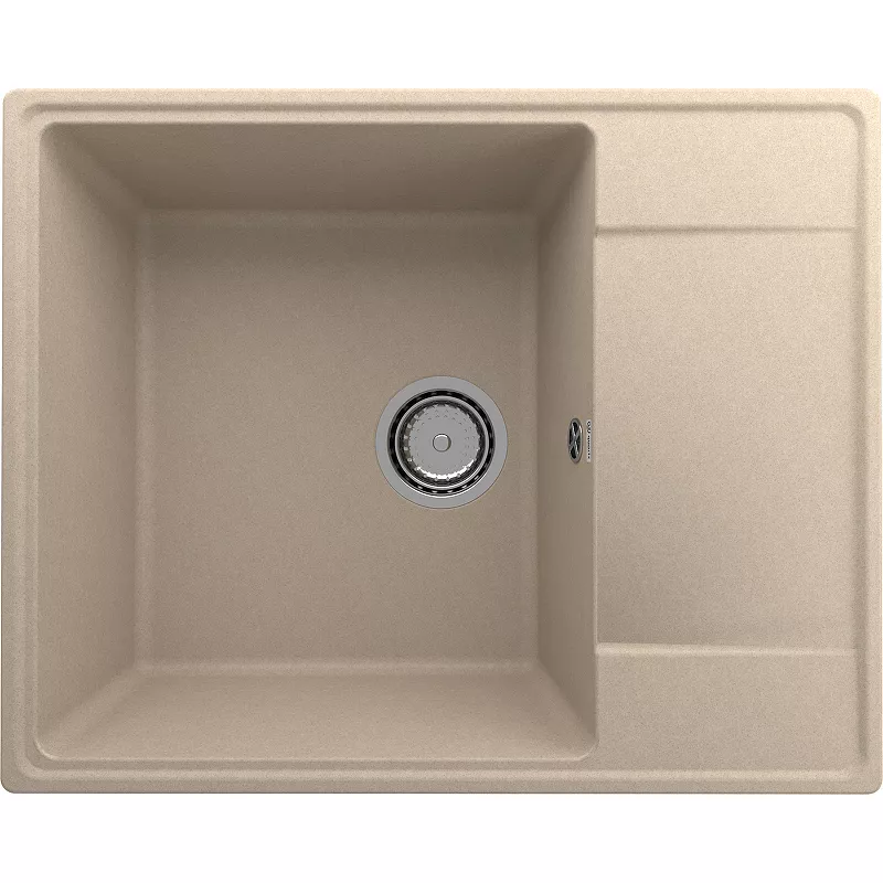 

Мойка кухонная Ulgran Quartz Prima 60.5 бежевый