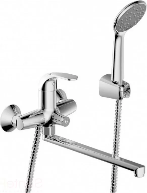 Смеситель для ванны Bravat Fit F6135188CP-LB-RUS универсальный хром 10970₽