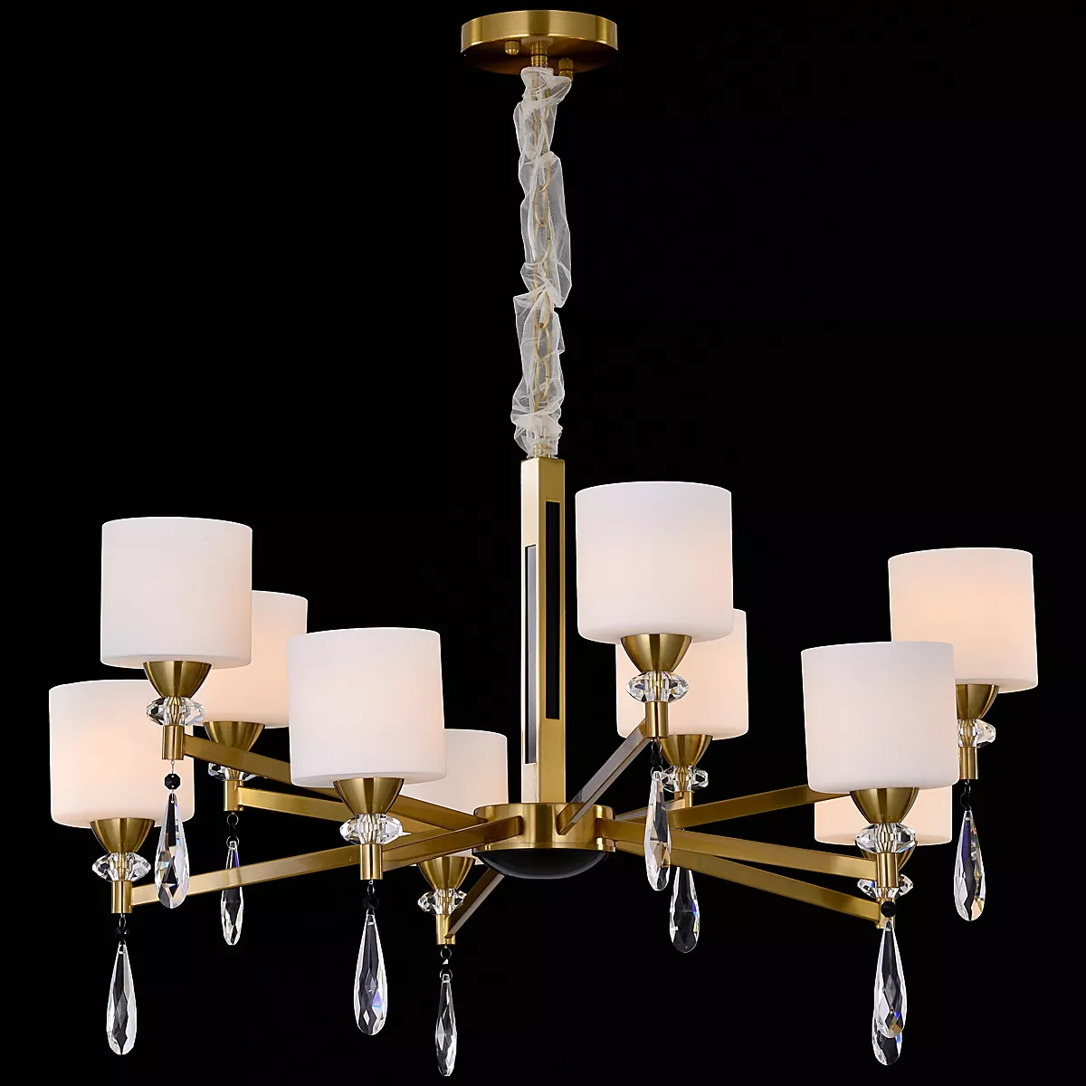 

Подвесная люстра Illumico IL5182-10PLS-29 BRASS KELTIC