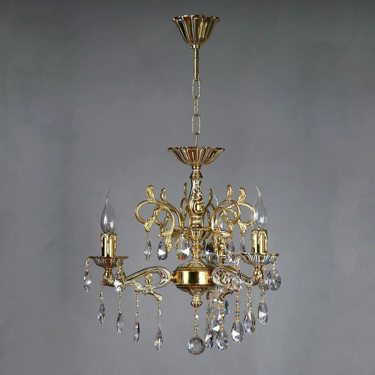 

Подвесная люстра Ambiente Leon 2128/3 WP Tear Drop