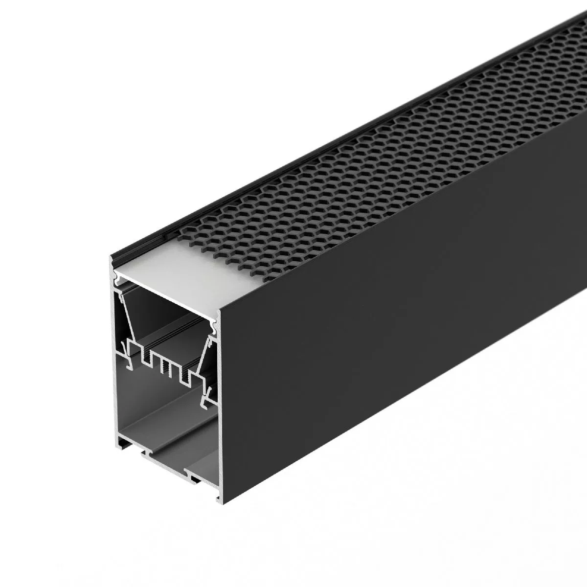 

Алюминиевый профиль Arlight LINE-5075-HONEYCOMB-2000 BLACK 044874