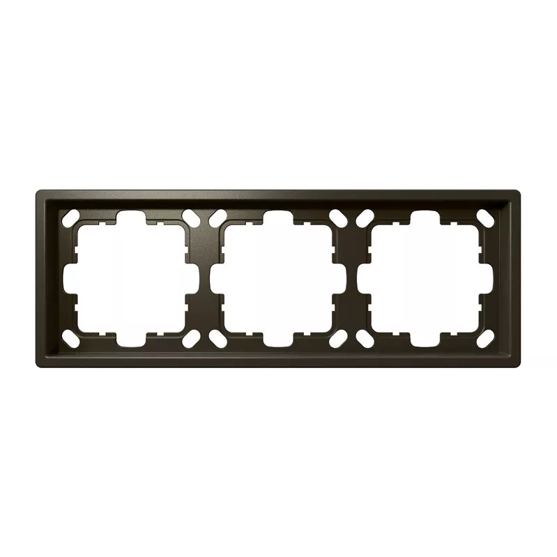 

Рамка серия FD 3-постовая Jasmart FD1003BR