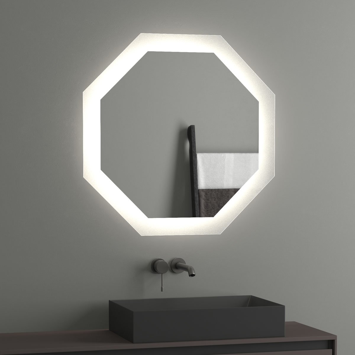 

Зеркало Evoform Ledshine BY 2505 80х80 с подсветкой