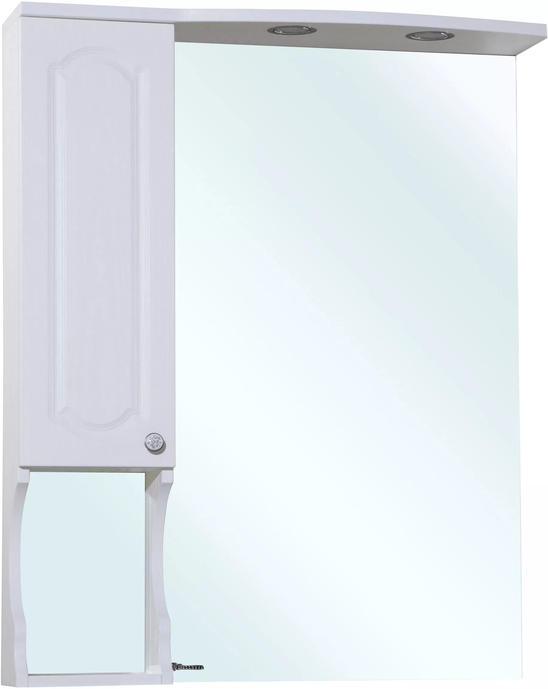

Зеркало-шкаф Bellezza Камелия 65 L белый