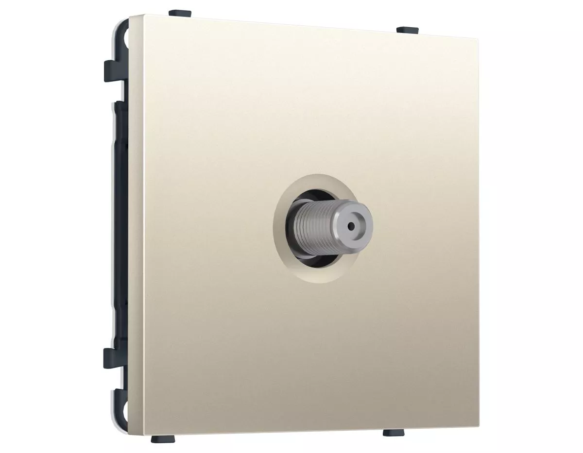 Комплект механизма ТВ-розетки SAT (Шелк) Ambrella Volt QUANT PRO MS553050