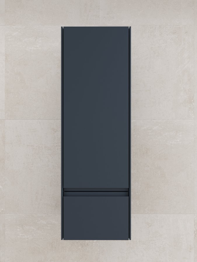 

Пенал в ванную комнату Style Line ЛИМА 36, подвесной, 1 ящик, PLUS, эмаль, графит