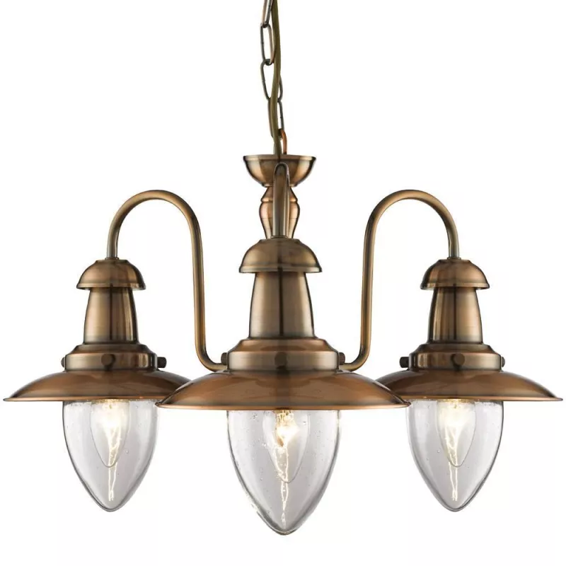 

Подвесная люстра Arte Lamp Fisherman A5518LM-3RB