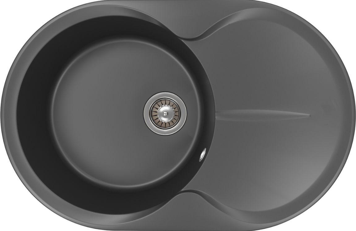 

Мойка кухонная Florentina Лацио 780 антрацит