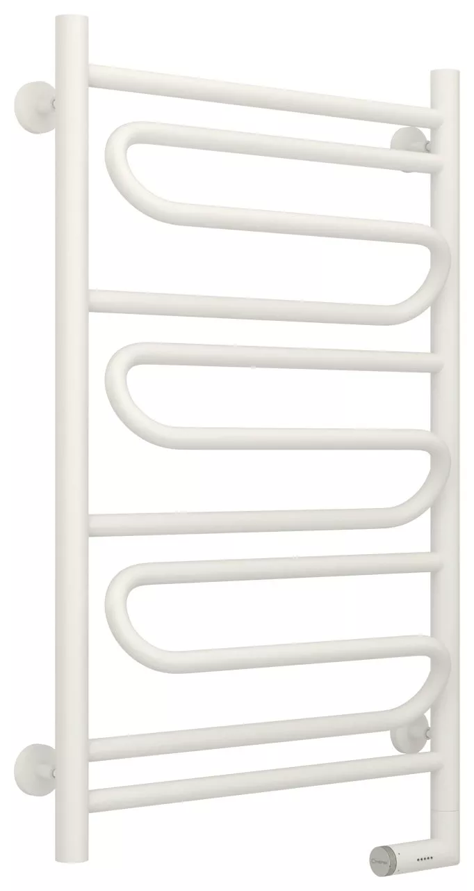 

Полотенцесушитель электрический РЭБ "ЭЛЕГИЯ 2.0" 800х500 / МЭМ правый (Матовый белый)