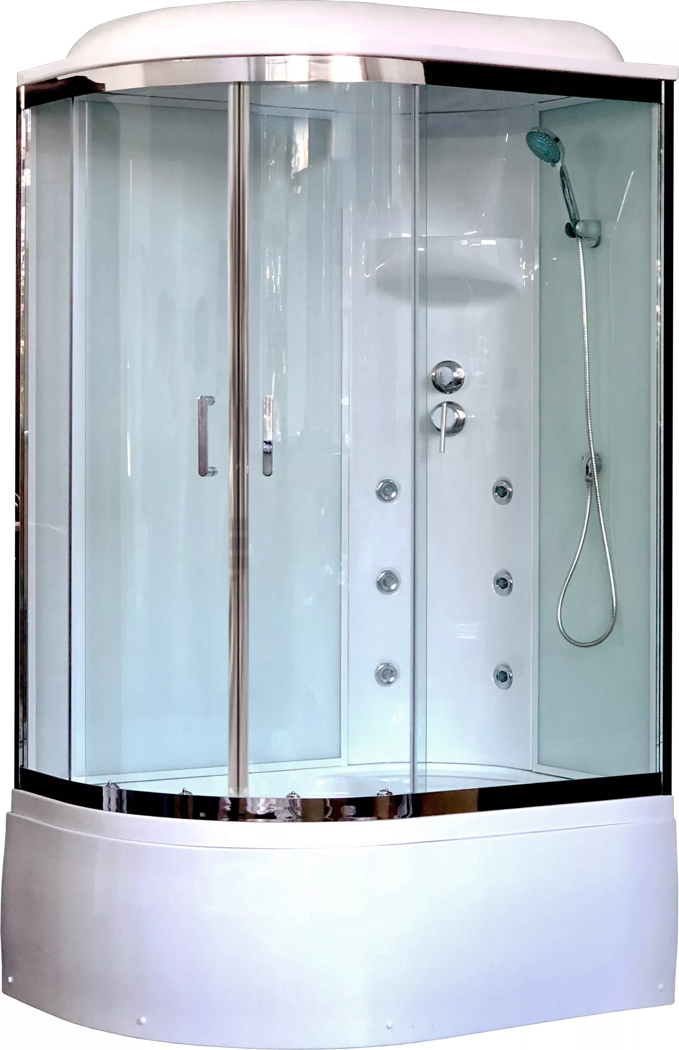 

Душевая кабина Royal Bath RB 8120ВК3-WT-CH R