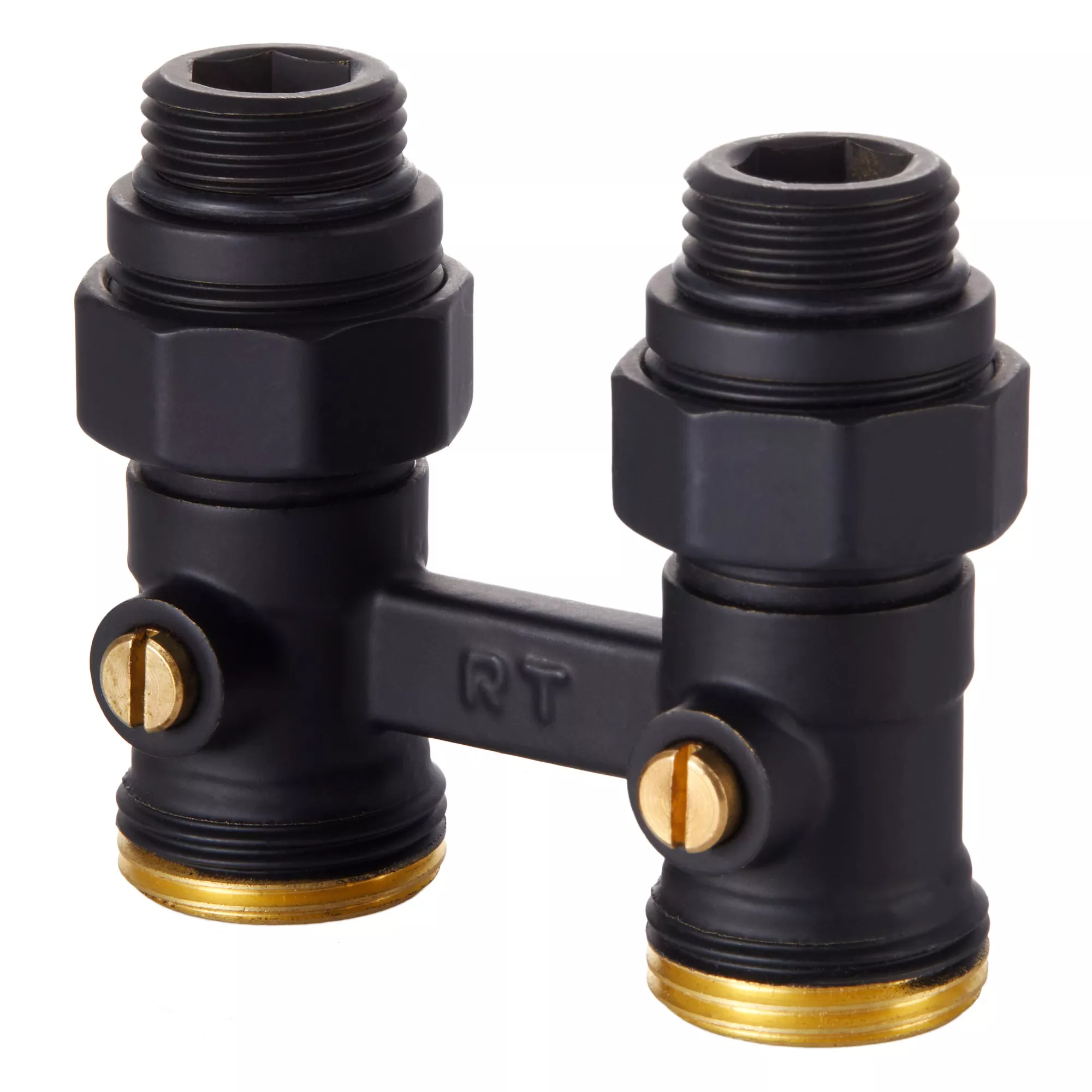 

Узел нижнего подключения Royal Thermo прямой 1/2х3/4 EK (черный)