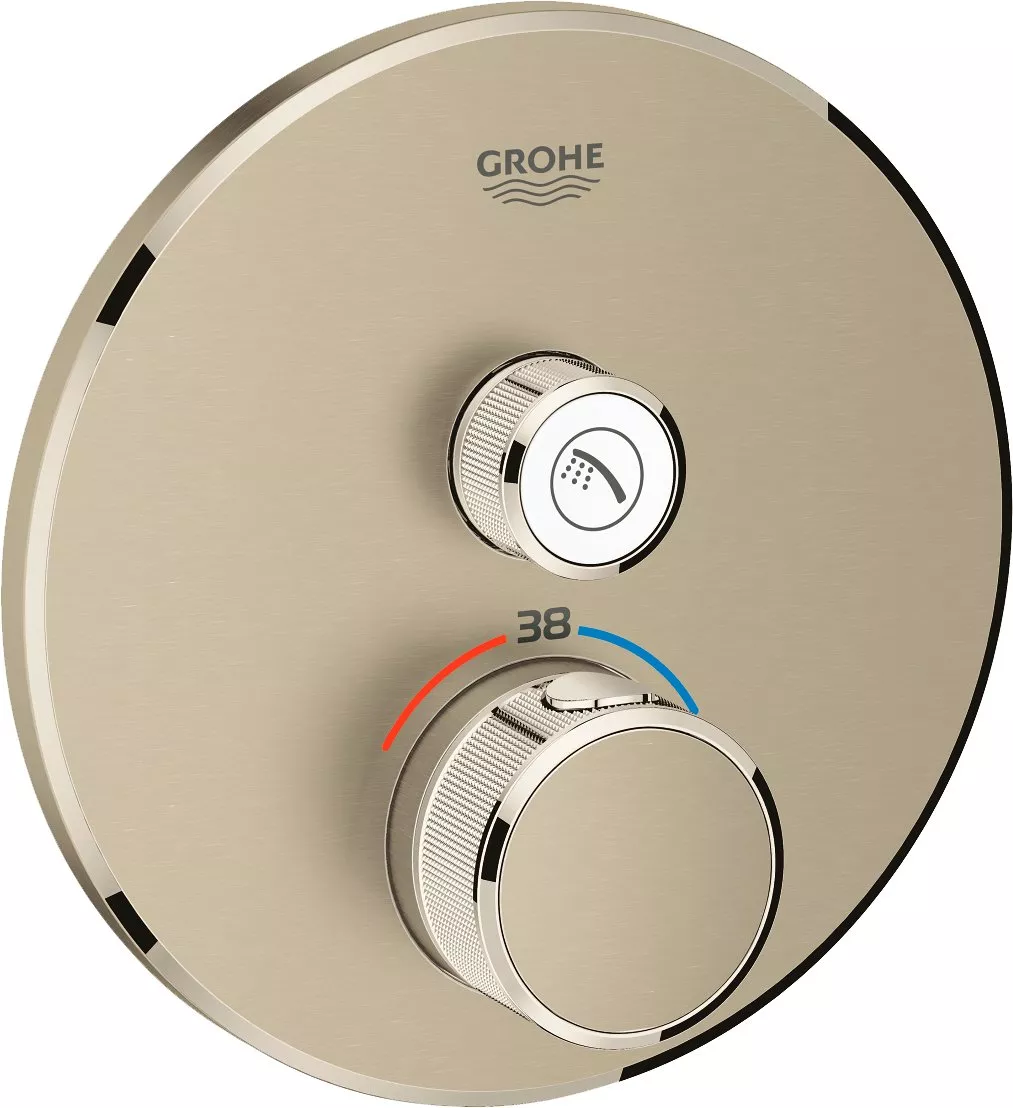 

Термостат Grohe Grohtherm SmartControl 29118EN0 для душа, никель