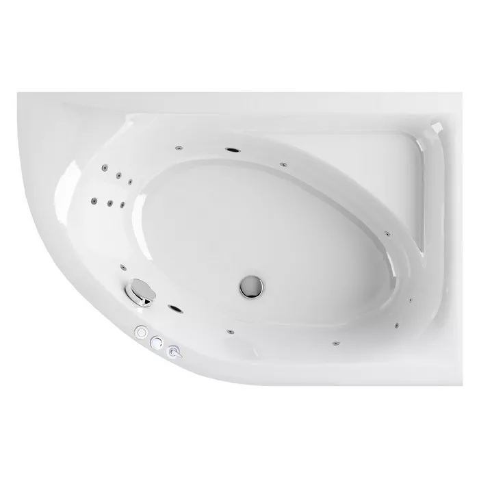 

Ванна акриловая Excellent Aquaria Smart 150x100 R с гидромассажем белый - хром