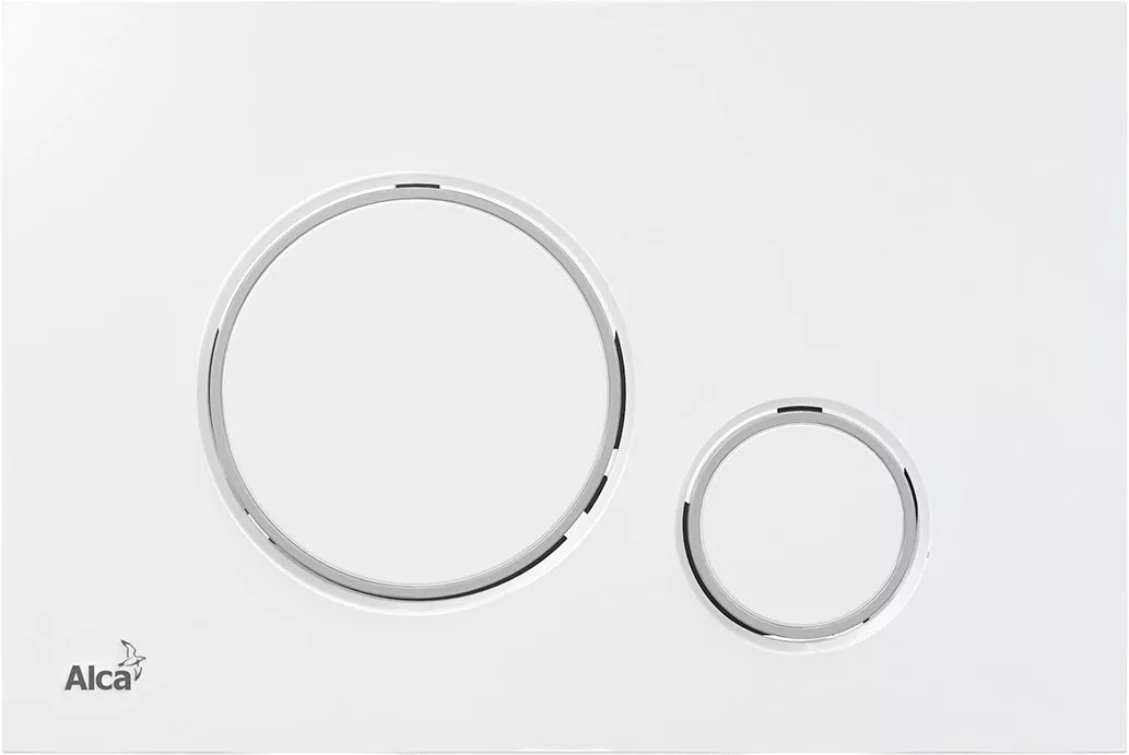 

Кнопка смыва AlcaPlast THIN M770 белый / хром глянцевый