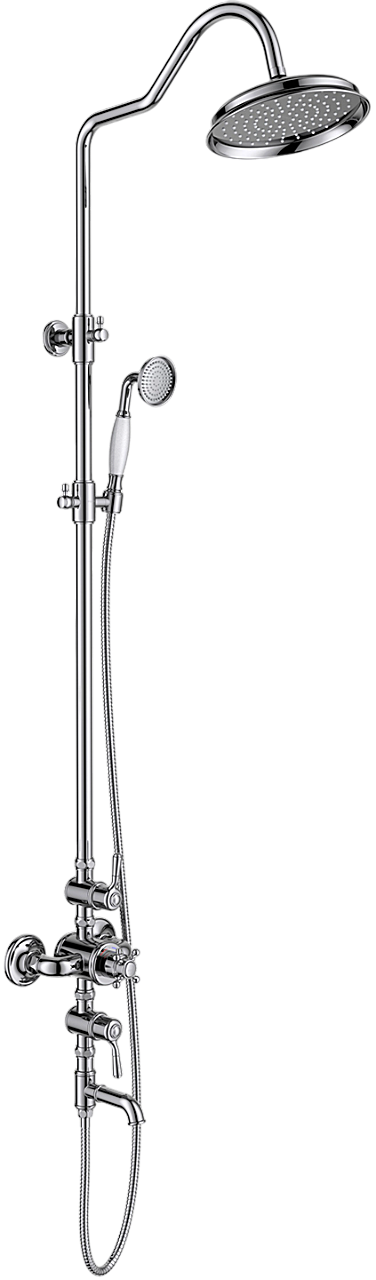 

Душевая стойка AQUATEK Классик AQ2543CR с термостатом, хром