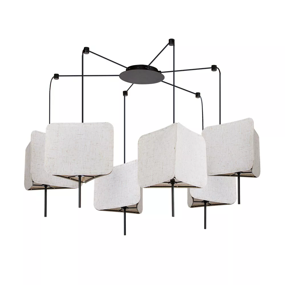 

Подвесная люстра Arte Lamp Trixie A7084SP-6BK