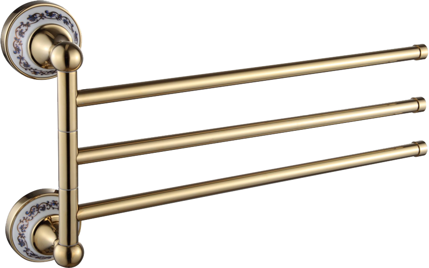 

Полотенцедержатель Savol 68 b S-06803B золото, тройной