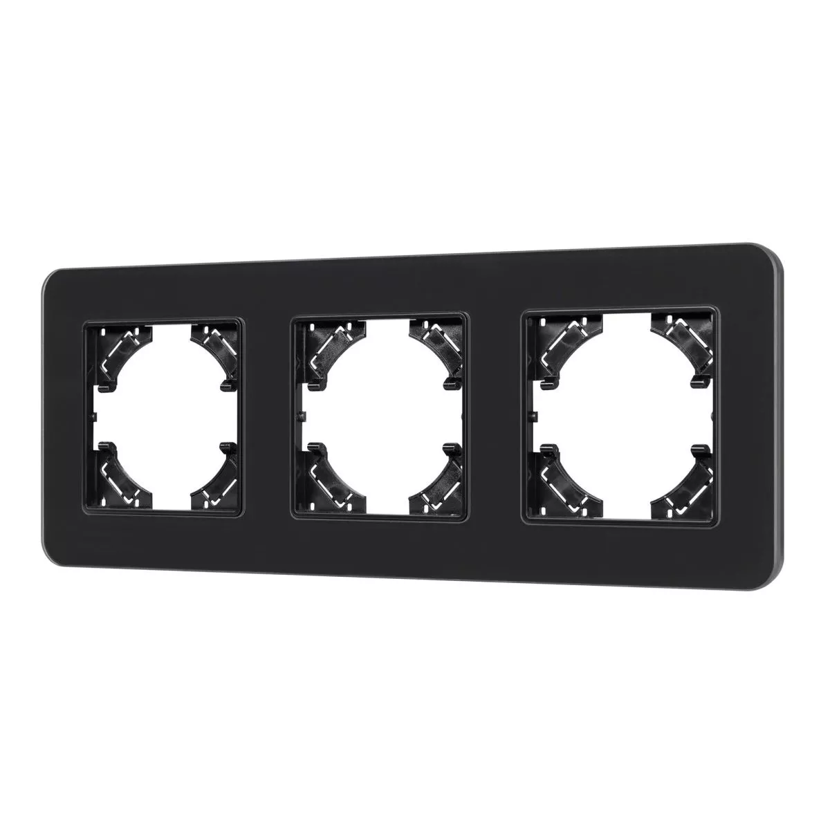 

Рамка на 3 поста стеклянная Arlight FRM-OMALI-SFGS-3-BK 049713