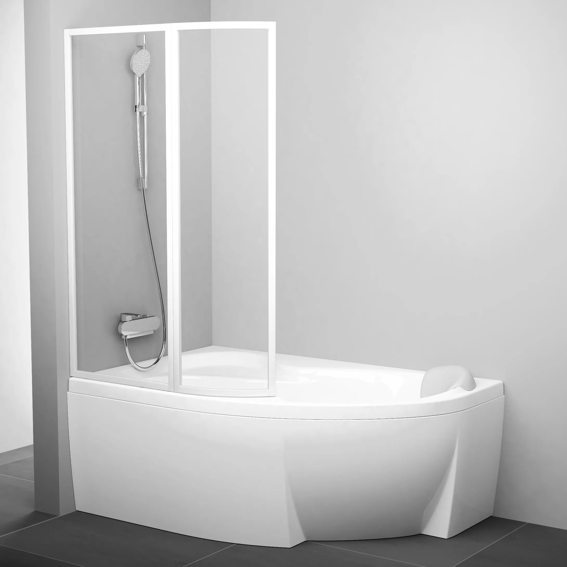 Шторки для ванной Ravak Supernova 109 см 76LB0100Z1 27155₽