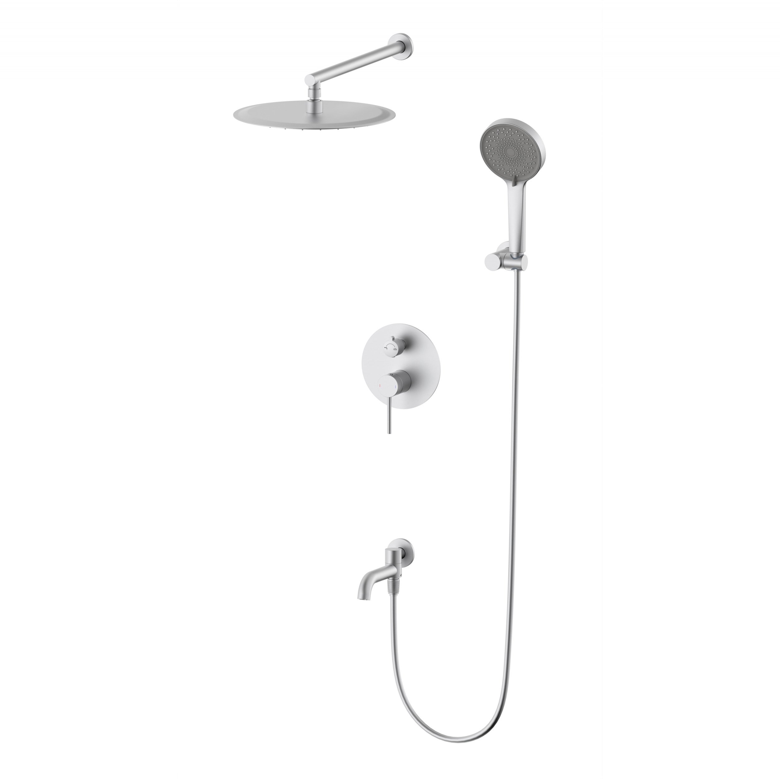 

Душевой комплект Wonzon & Woghand Stick WW-88939017-BN С ВНУТРЕННЕЙ ЧАСТЬЮ, брашированный никель