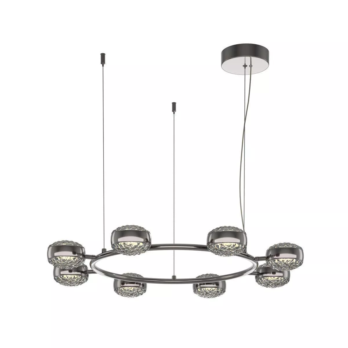 

Подвесная светодиодная люстра Maytoni Mind MOD299PL-L80BC3K