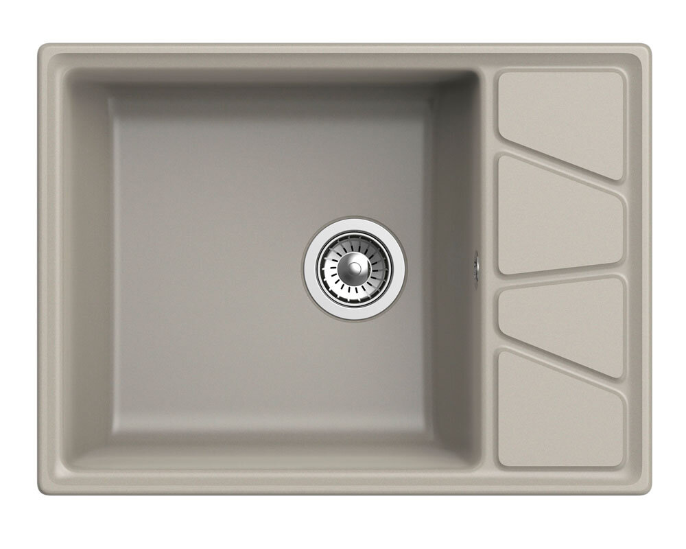 Кухонная мойка GranFest VERTEX 680L, топаз