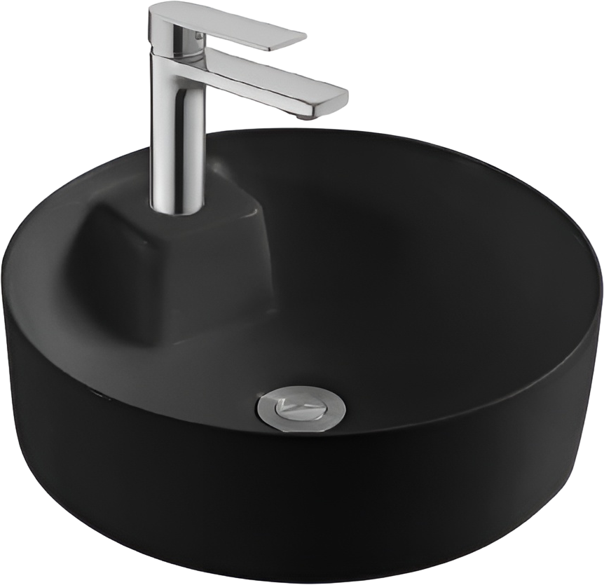 

Накладная раковина AQUATEK Европа AQ5212-MB матовая черная