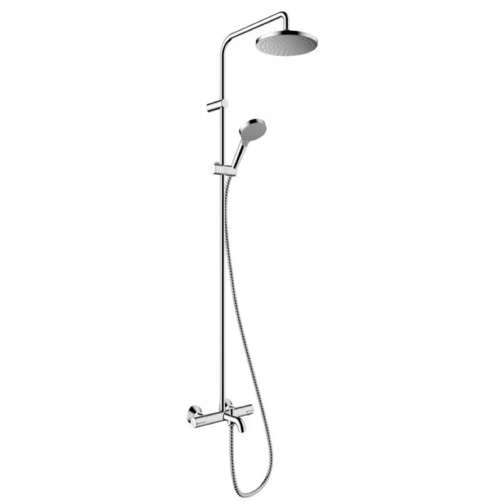 

Душевая стойка Hansgrohe Vernis Blend 26274000 Showerpipe 200 1jet с термостатом, хром