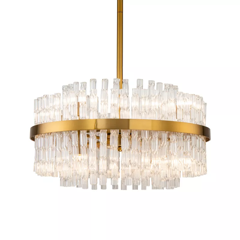 

Люстра на штанге Delight Collection KG0907P-8A brass