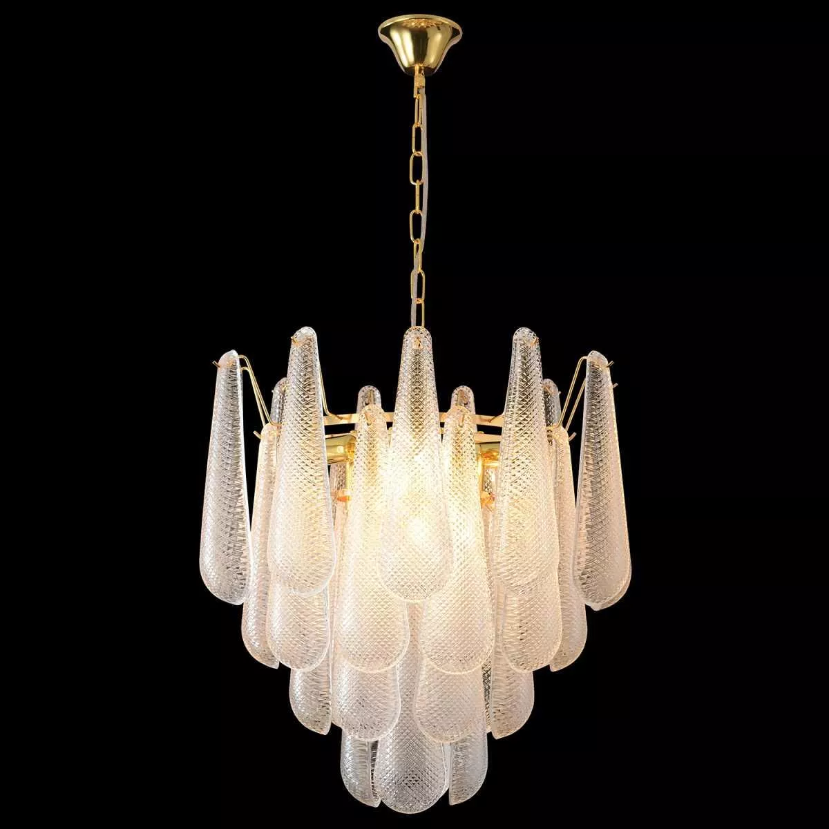 

Подвесная люстра Crystal Lux FONTAIN SP8 GOLD
