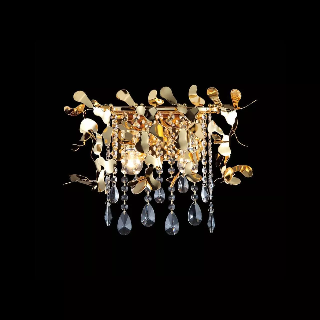 

Настенный светильник Crystal Lux Romeo AP2 Gold