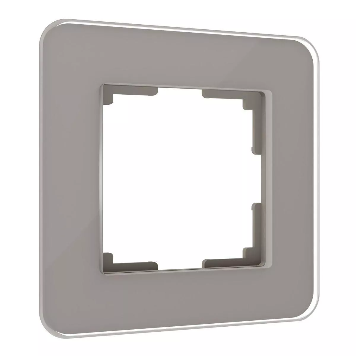 

Рамка Werkel Elite на 1 пост дымчатый W0012417 4690389180644