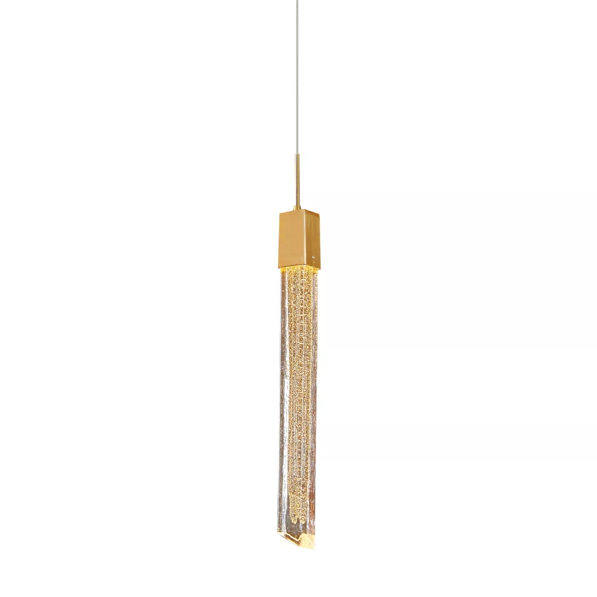 

Подвесной светильник Delight Collection OD2510-1 gold/smoky