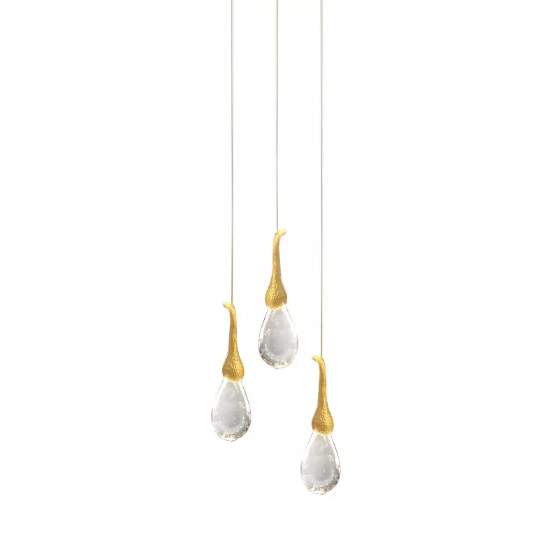 

Подвесной светильник Delight Collection Seed OMG07287-3 gold