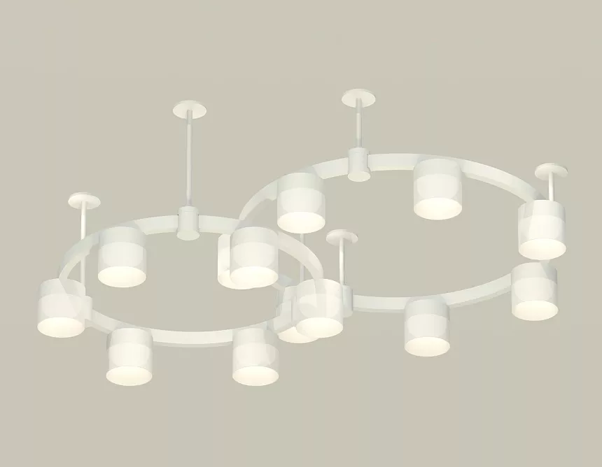 

Комплект подвесного светильника Ambrella Light Techno Ring XR92211002 (A9221, A9226, C9236, C9231, N8402)