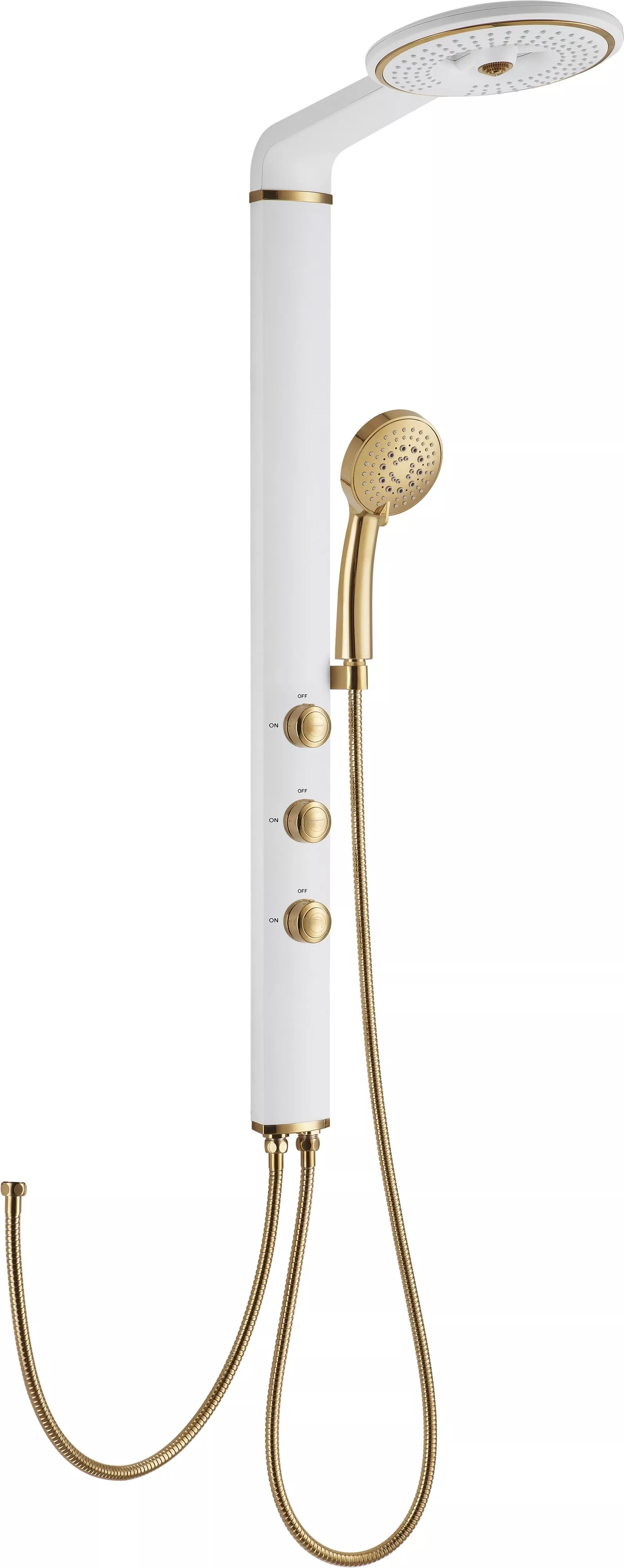 

Душевая стойка Gllon (GL-SL1301GW)