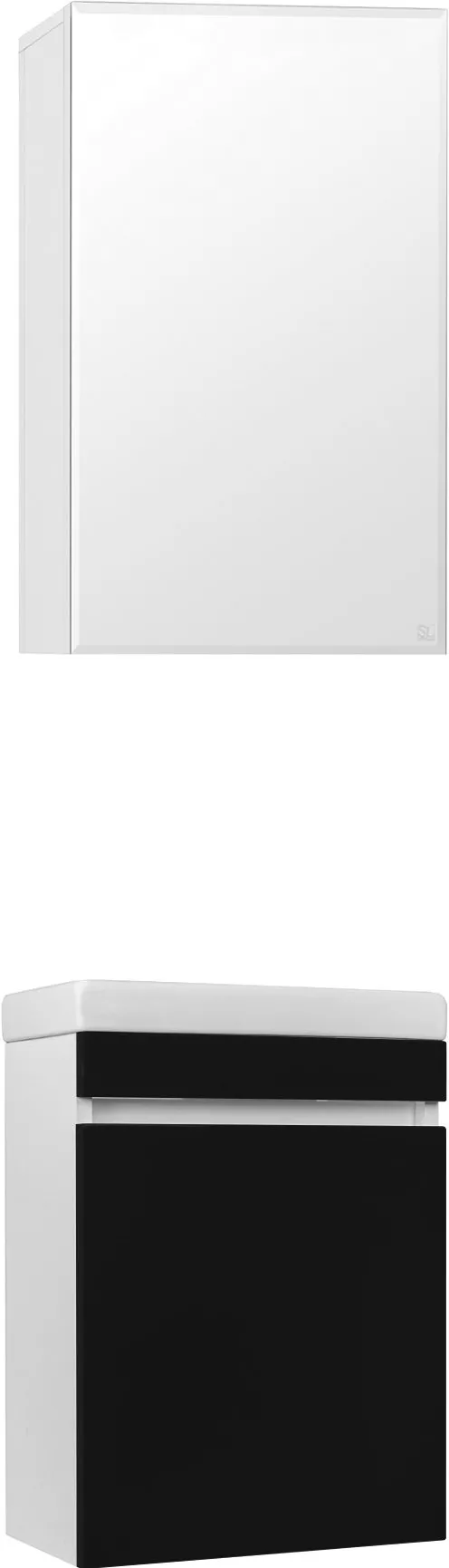 

Мебель для ванной Style Line Compact 40 Люкс, черная