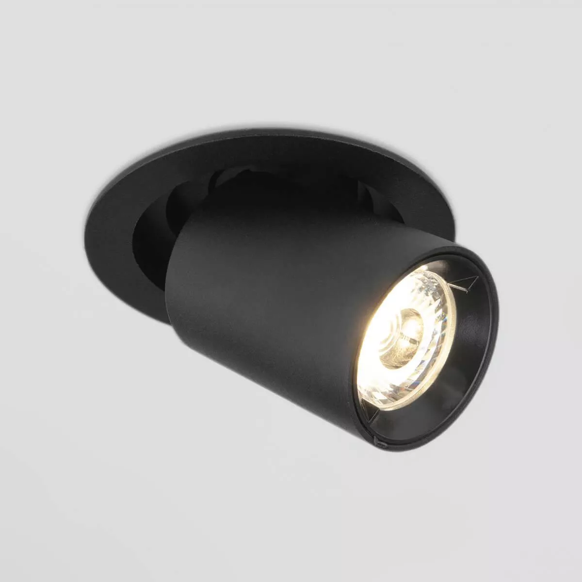 

Встраиваемый светодиодный спот Elektrostandard 9917 LED 10W 4200K черный матовый a052449