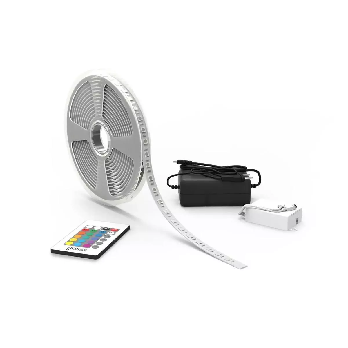 

Светодиодная лента Gauss 12W/m 60LED/m 5050SMD разноцветный 5M BT072