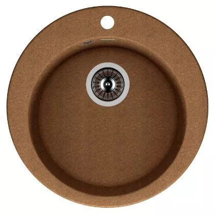Гранитные мойки  Santehnika Room Мойка из гранита Dr. Gans ГАЛА коричневый (25.010.B0510.406)