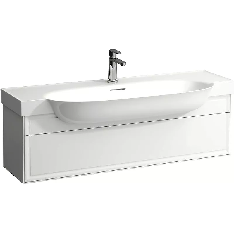 

Тумба под раковину Laufen Classic 118 белая глянцевая