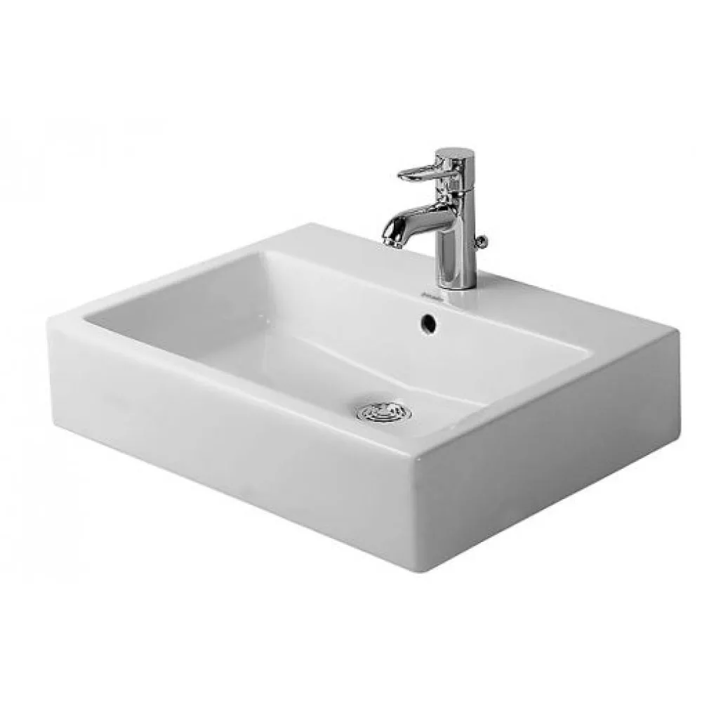 

Подвесная раковина Duravit Vero (0454600027), Белый