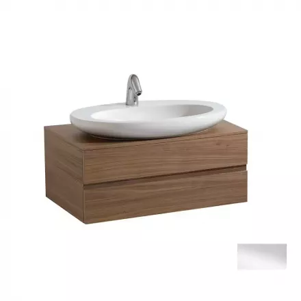 

Тумба под раковину Laufen Alessi One 80 белая глянцевая