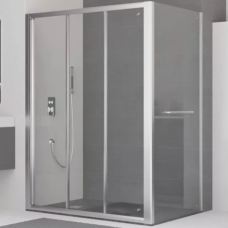 

Душевой уголок RGW Classic CL-40-1 140x100 профиль хром стекло прозрачное